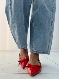 Ballerine Fiocco Rosso
