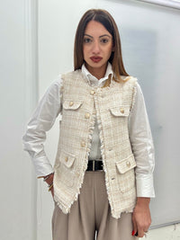 Gilet Tweed