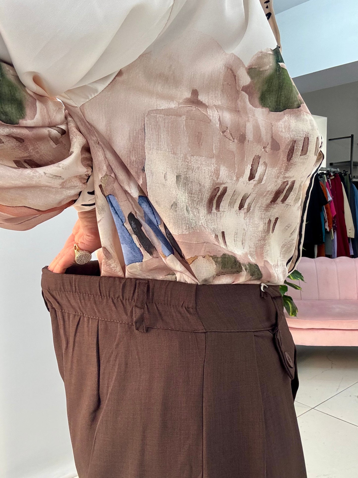 Pantalone Marty Marrone