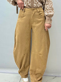 Pantalone Ballon Daino Camel