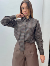 Camicia art.6792 Tortora