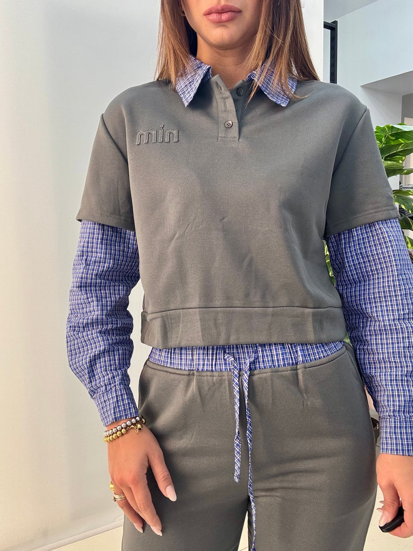 Tuta Miu Miu Inspired Grigio