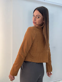 Giacca Effetto Daino