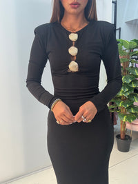 Abito Conchiglia Nero