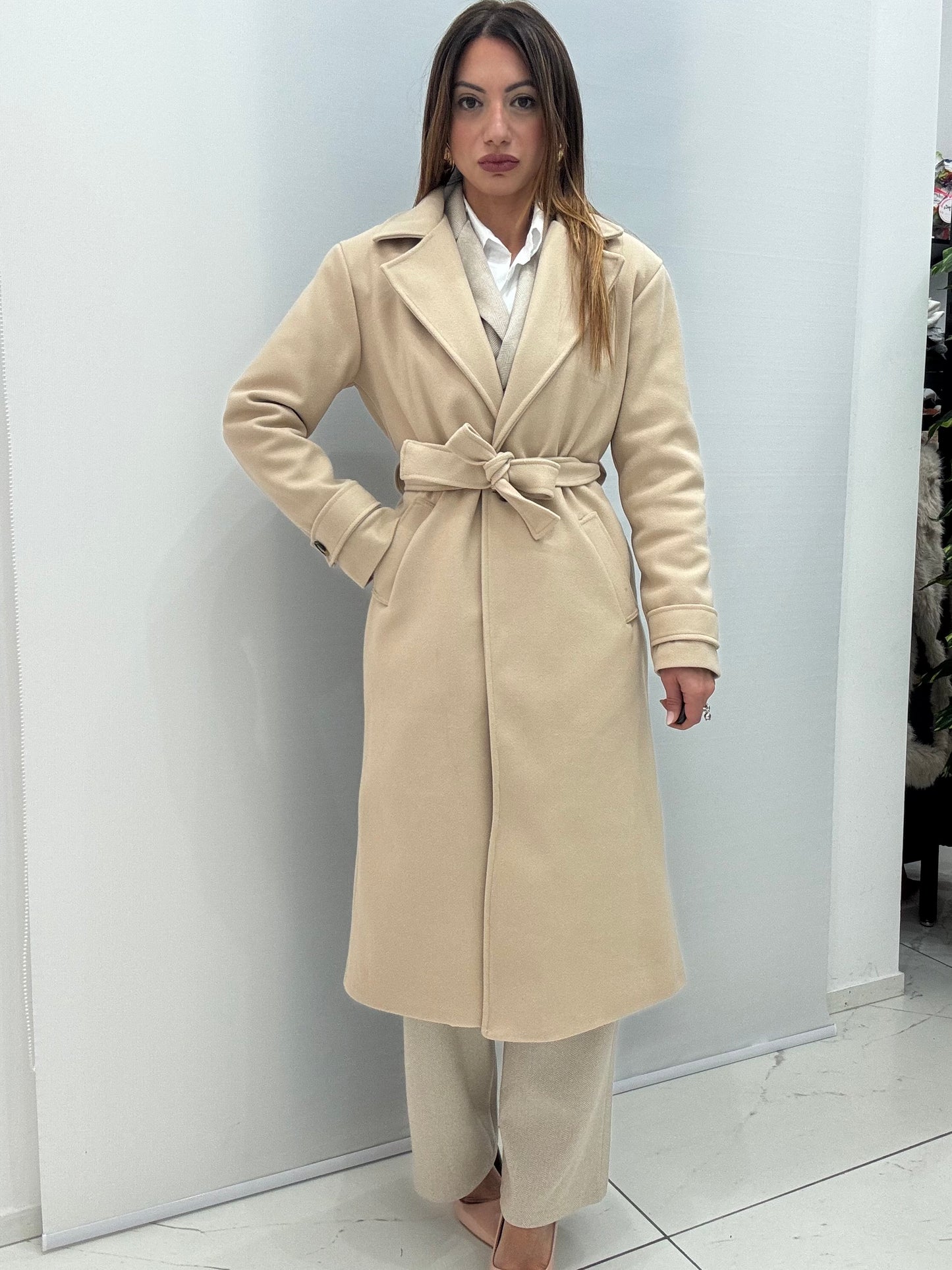 Cappotto Clasissa Panna