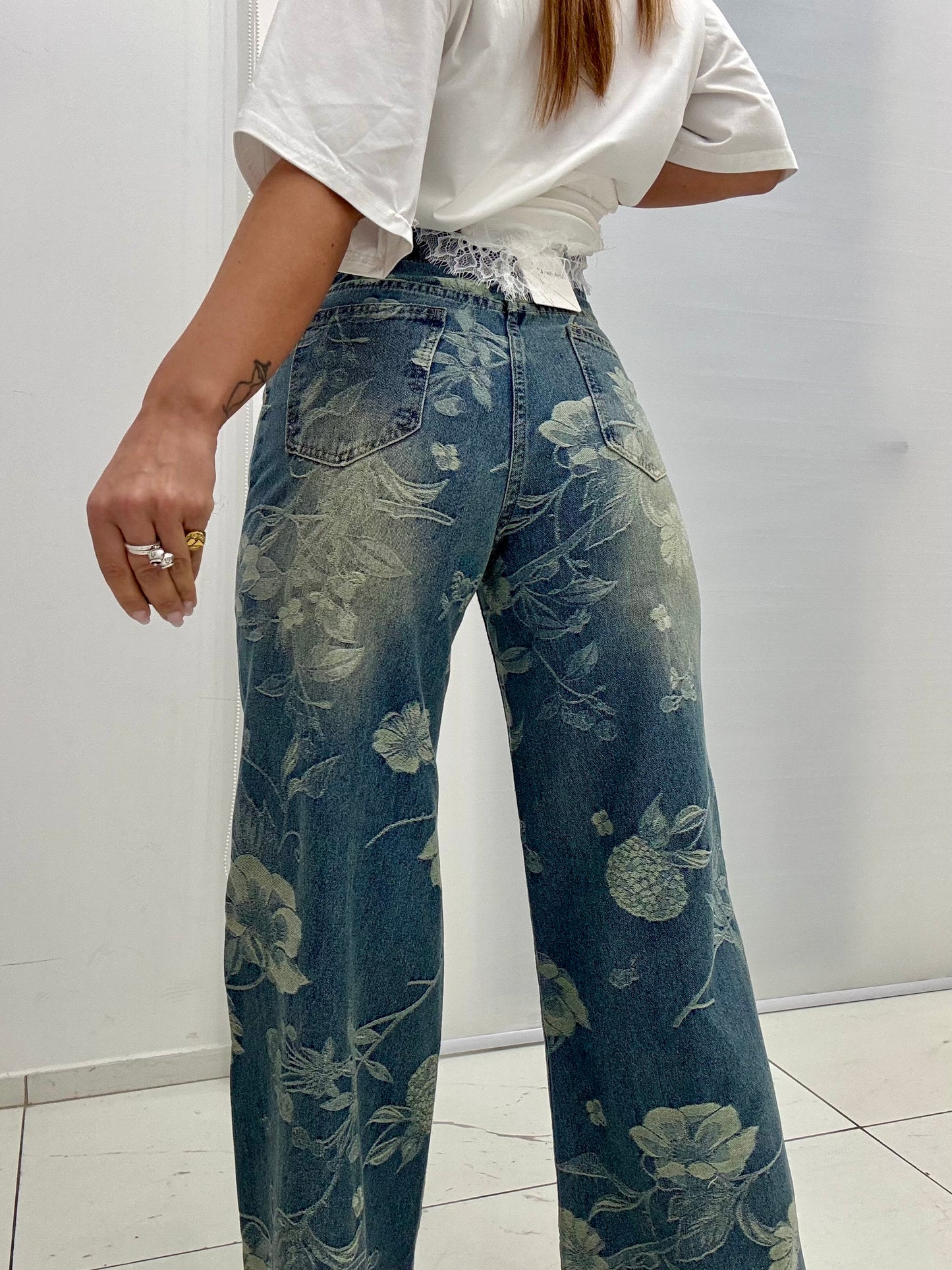 Jeans Flowers