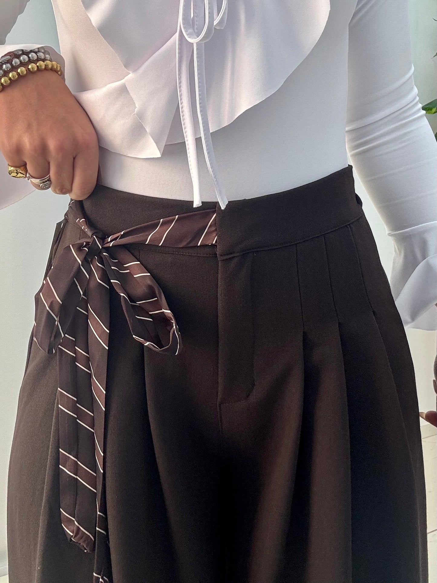 Pantalone art.19571 Marrone