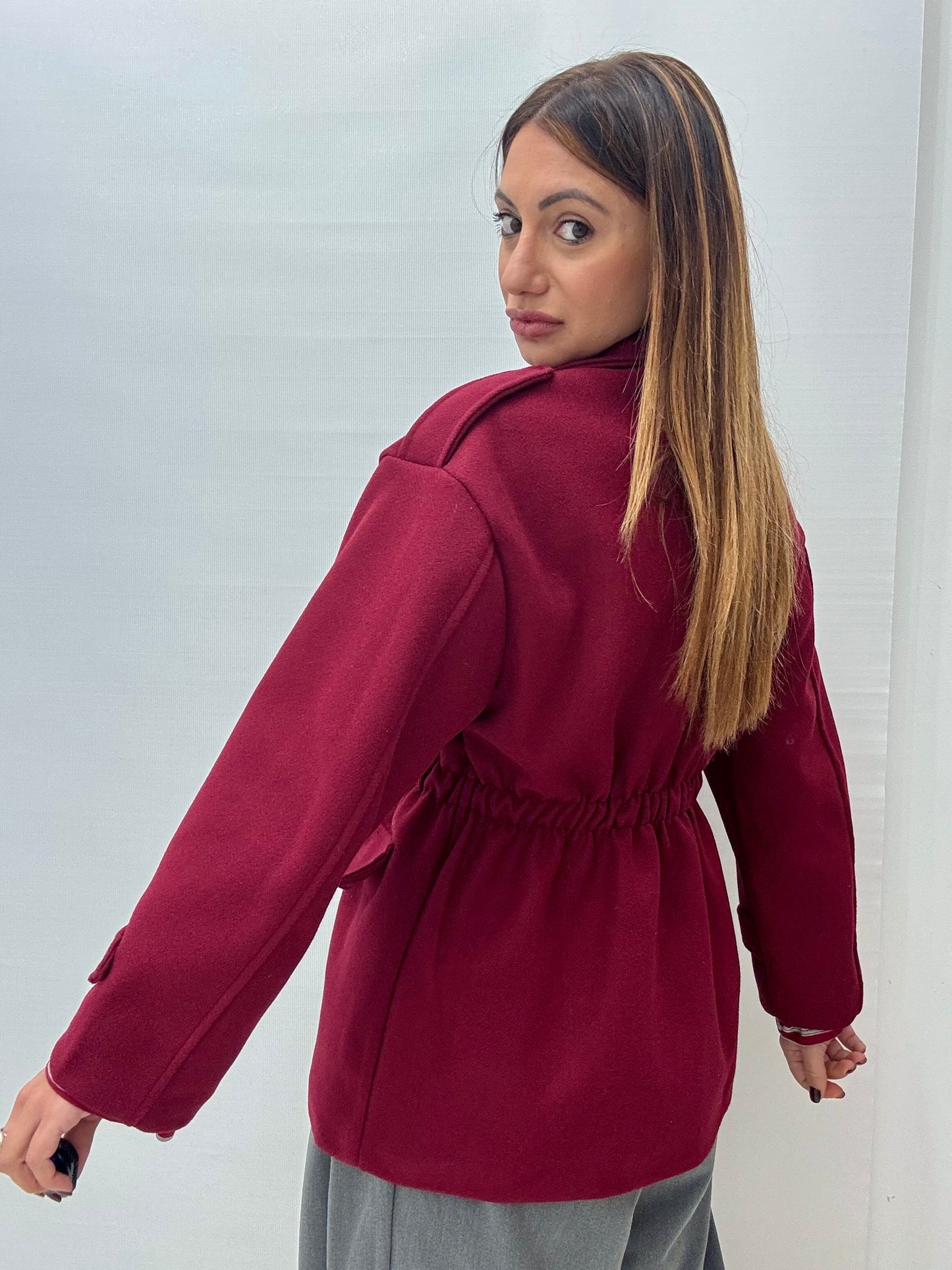 Cappottino Dea Bordeaux