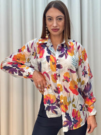 Camicia Flowers