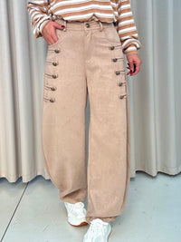 Pantalone Arm Ecocamoscio