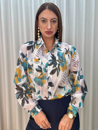 Camicia Flowers