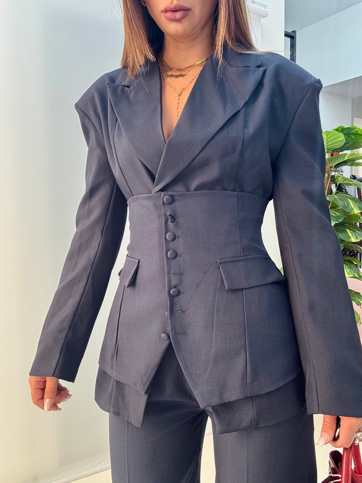 Tailleur Mercedes Blu