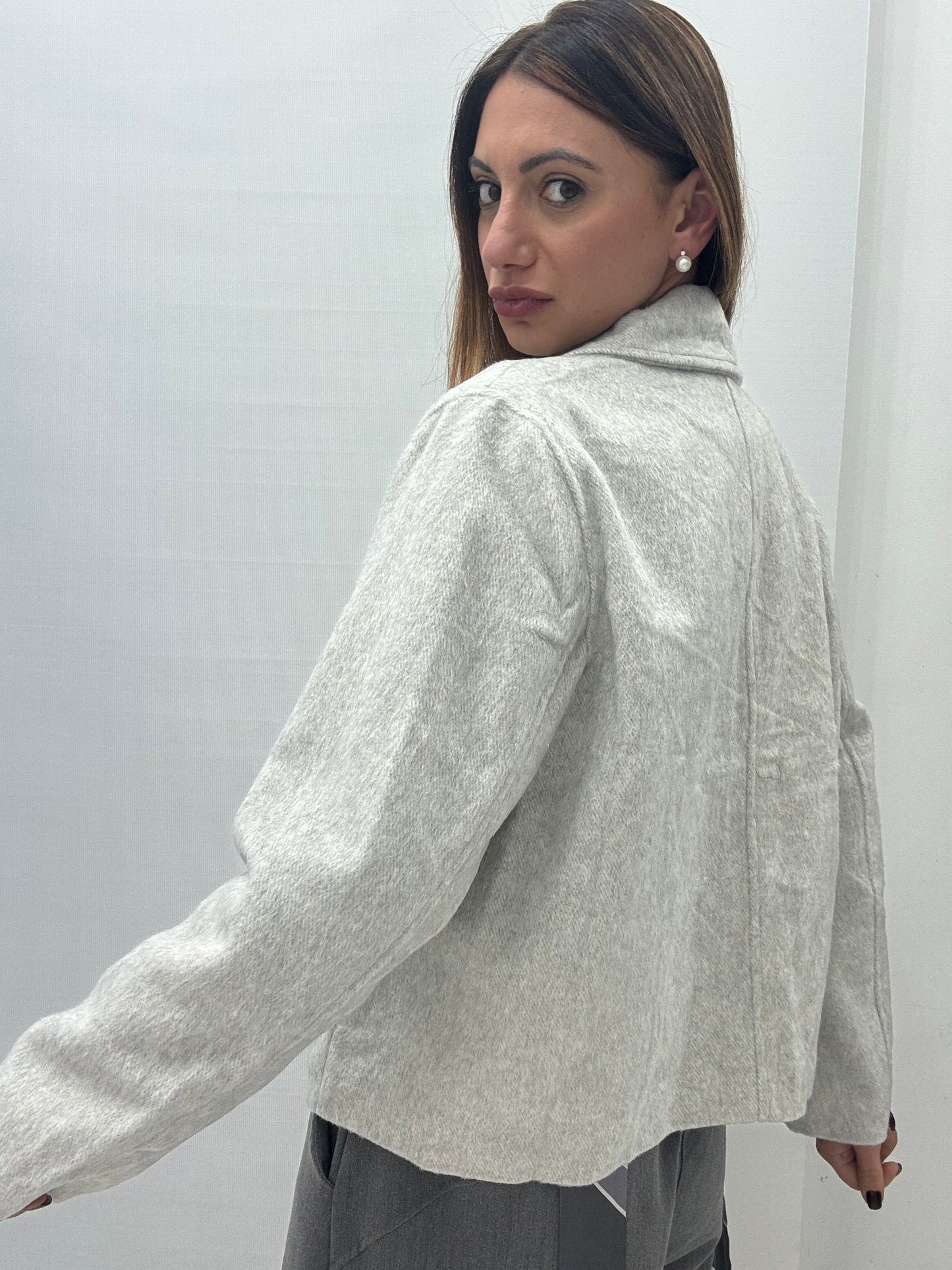 Giacca-Cappotto Evelyn Ghiaccio